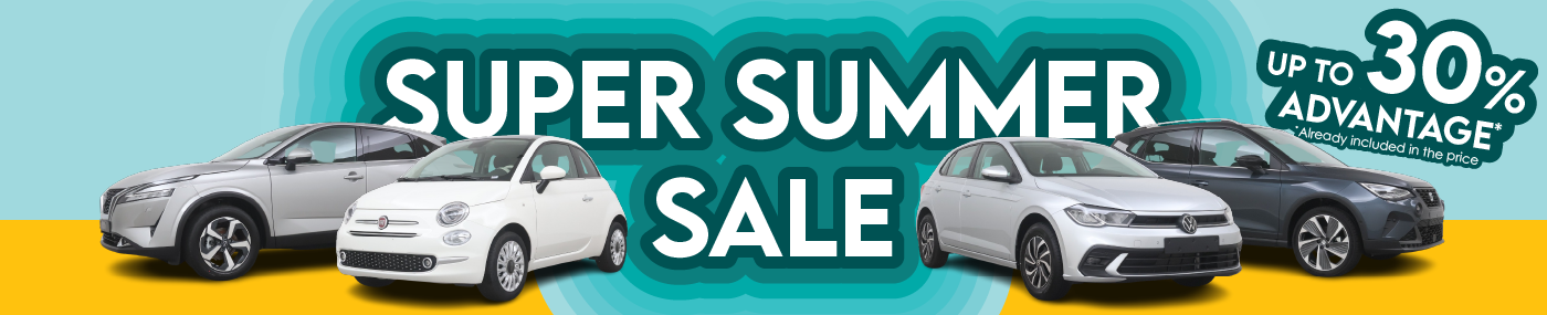 Super Summer Sale - Cardoen - Up to 30% discount on new and refurbished used cars